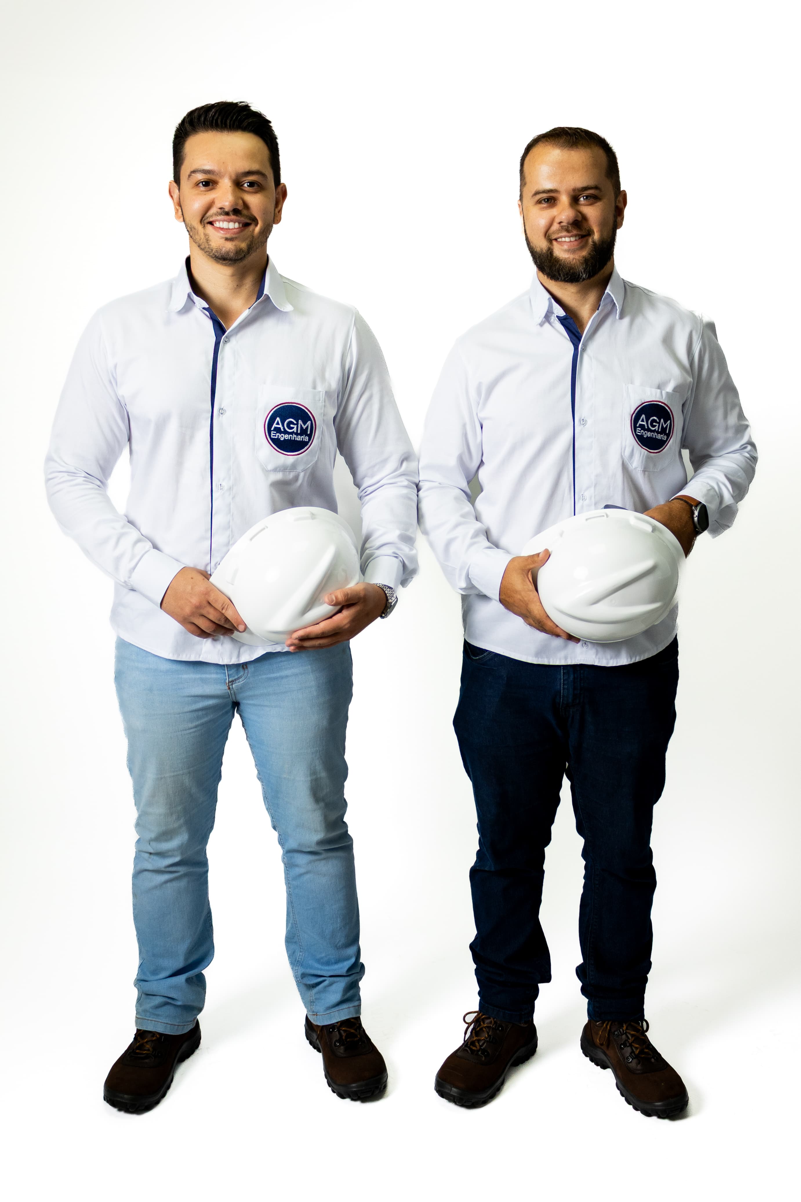 Arthur e Gustavo - Sócios-fundadores da AGM Engenharia